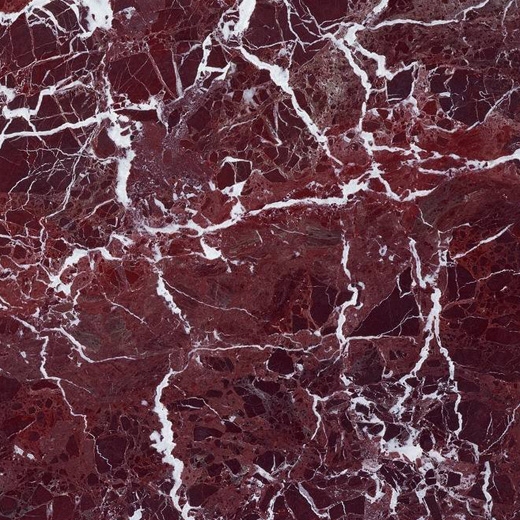 Red marble floor tiles