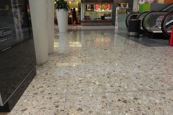 Artificial stone slab for shopping mall