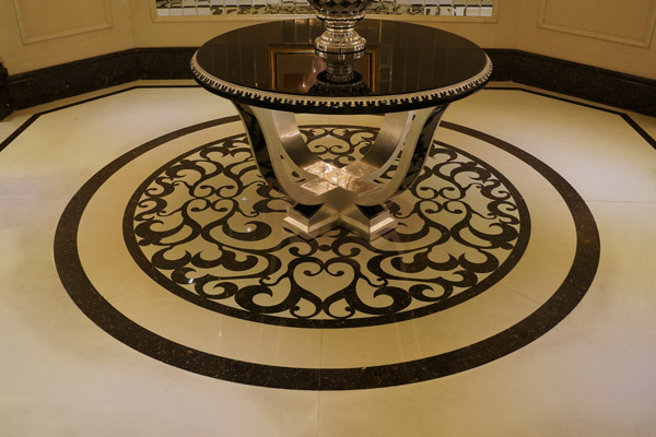 water jet flower cutting and installing water jet flower cutting and installing