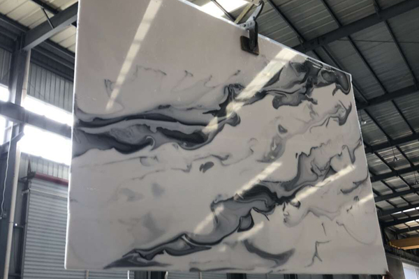Black and white onyx artificial slab Black and white onyx artificial slab