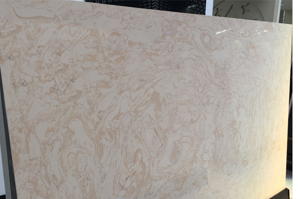 Big slab empire beige marble panel