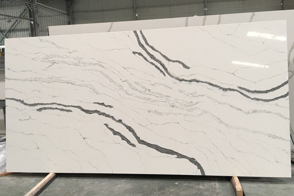 calacatta white quartz agglomerated stone slab calacatta white quartz agglomerated stone slab