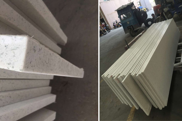 flat polished white quartz tops flat polished white quartz tops