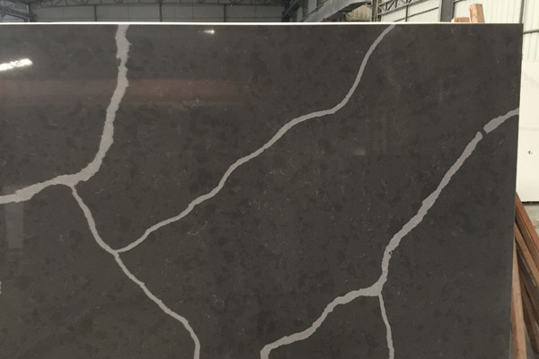 Calacatta marble design grey quartz slab Calacatta marble design grey quartz slab