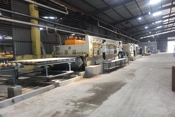 quartz slabs polishing line 