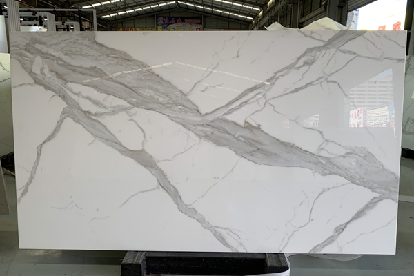 nanoglass stone calacatta slab nanoglass stone calacatta slab