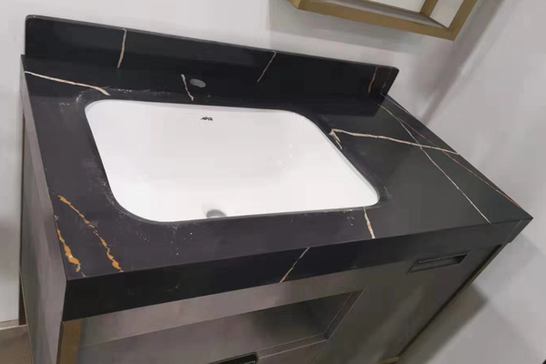 black marble vanity top 