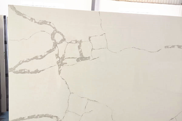 white quartz slab 