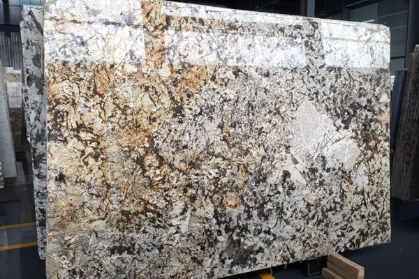 gold granite top