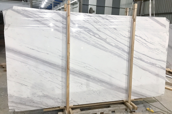 grey vein white marble slab 