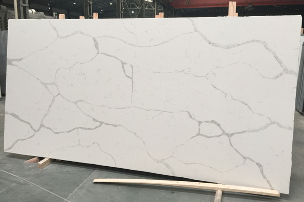 white quartz slab 