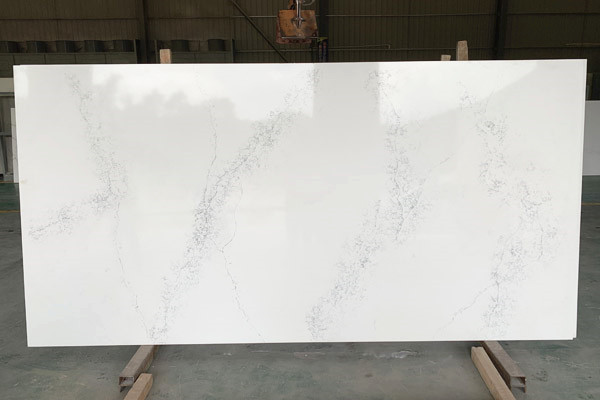 Israel hot selling quartz white slab 