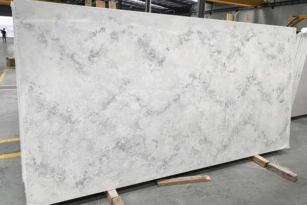 concrete look quartz stone surface