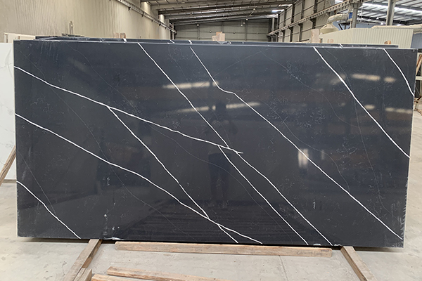 Nero Marquina marble color quartz Nero Marquina marble color quartz