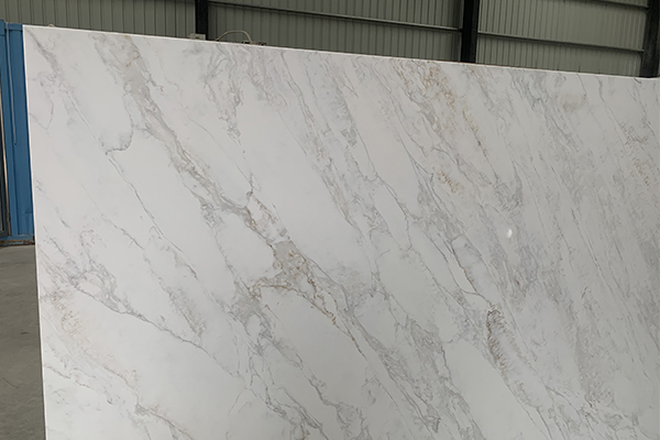 white quartz slab marble design 
