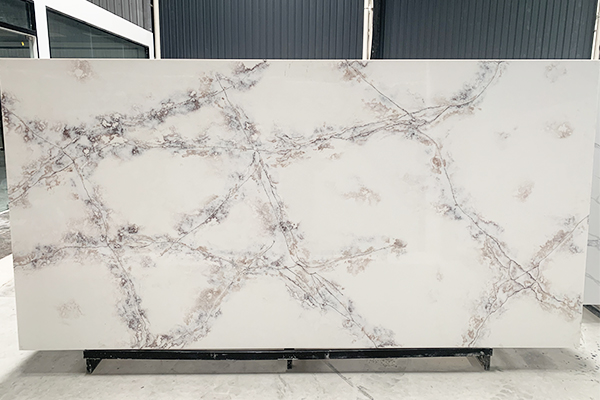 iceberg design marble color quartz slab 