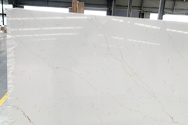 golden shade quartz slab 