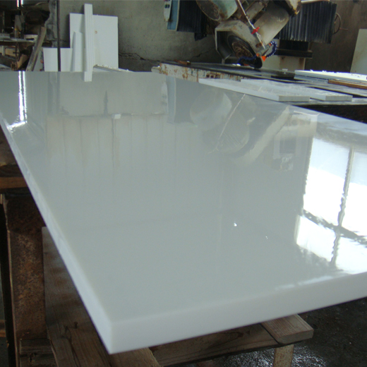 white glass stone panel 