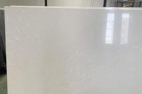 Carrara white moon white quartz slabs