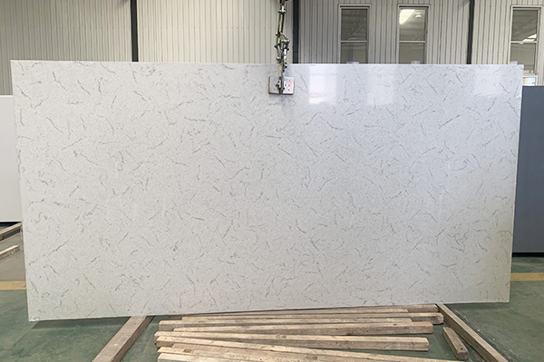 grey vein white quartz slab cost 