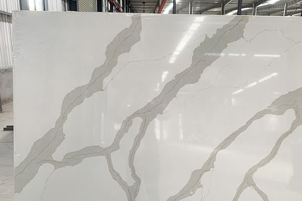 calacatta white quartz slab price