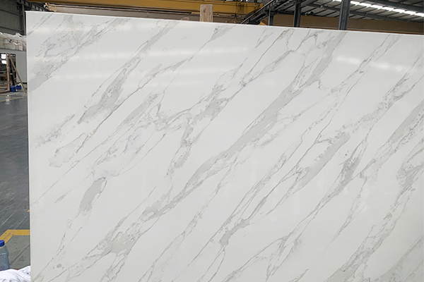 jazz white marble effect quartz color 