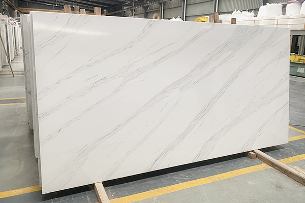 marble effect imitation quartz 