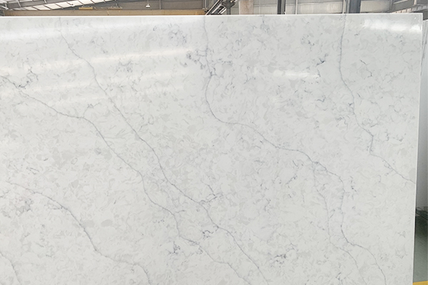 calacatta quartz slab countertop 