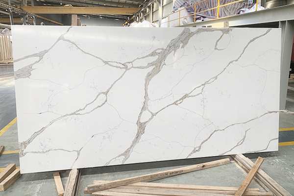 natural marble look quartz calacatta 