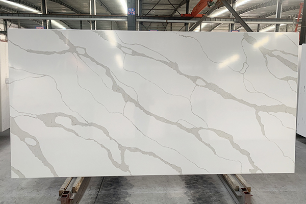 cheap price calacatta white quartz 