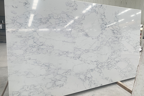 staturio marble look quartz slab 