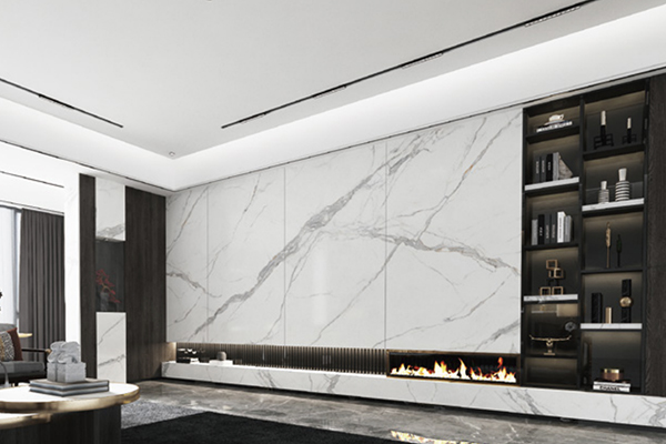 wall cladding seamless porcelain slab 