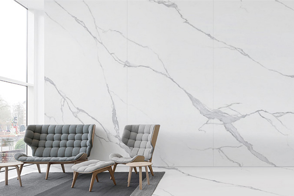 bright coffee house wall design 