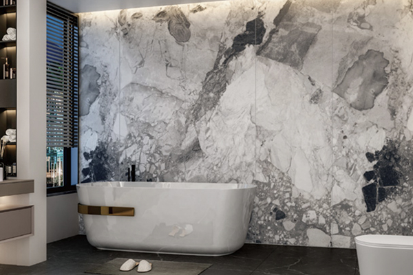 stone like surface bathroom wall porcelain 