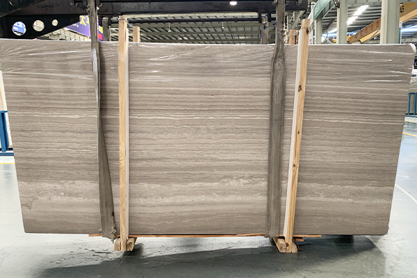 dark grey wooden vein marble slab 