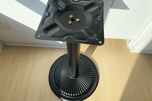 corner table steel rack 