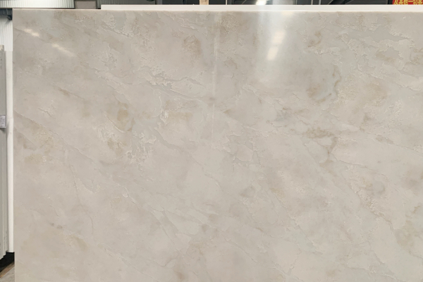 new design cement looking quartz table 