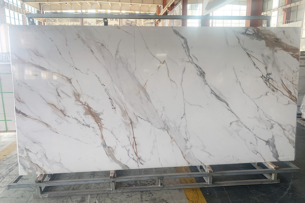 calacatta gold sintered stone slab