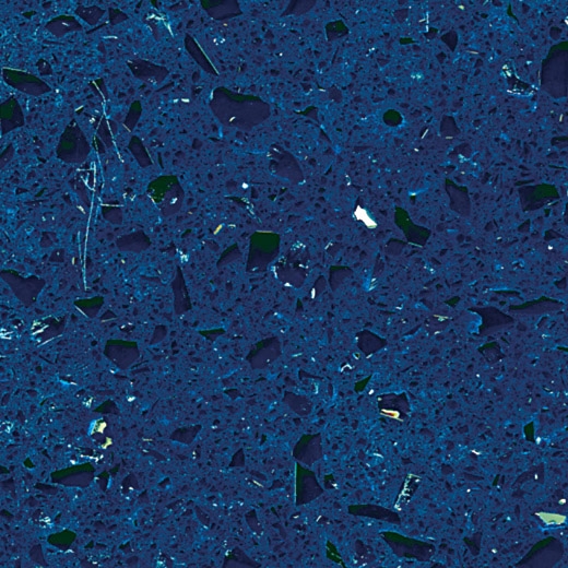 Sea blue color quartz tiles