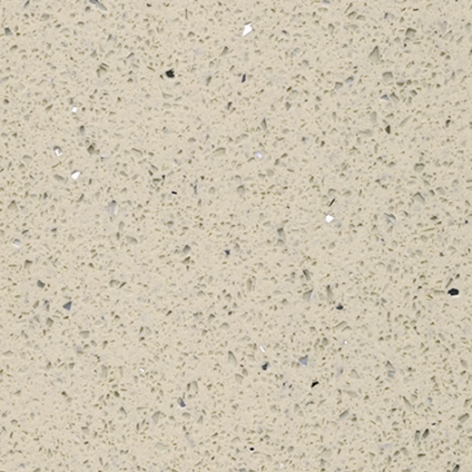 Beige quartz slab