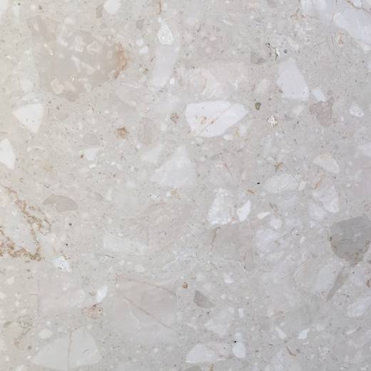 Agglomerated marble tiles
