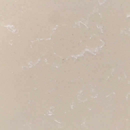 Carrara beige quartz slab