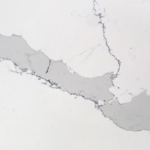 Cheap price calacatta white quartz slab