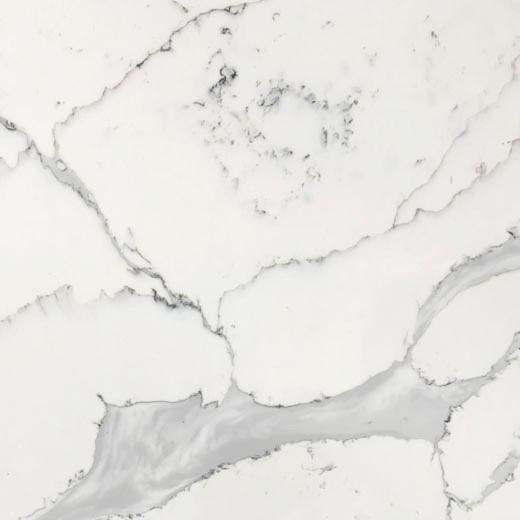 White Calacatta composite quartz stone
