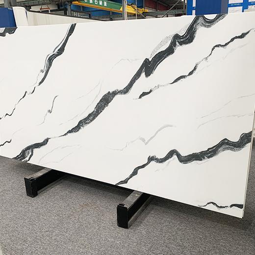 Panda white marble design nanoglass manufacturer