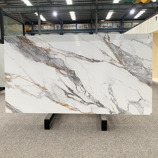 Marble imitation artificial stone nanoglass slab