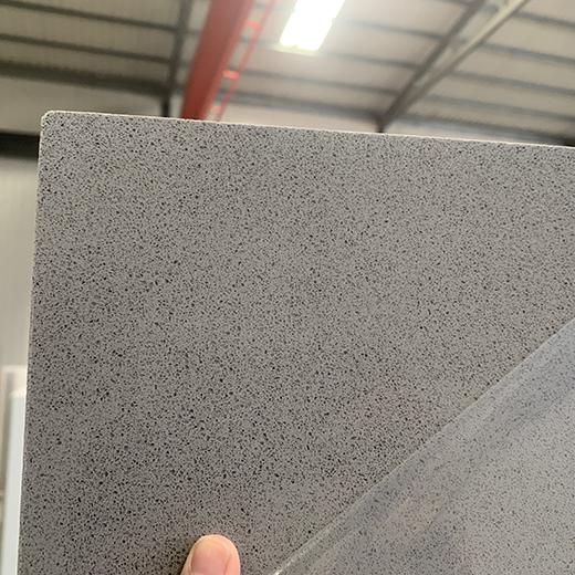 Fine grain grey quartz countertop