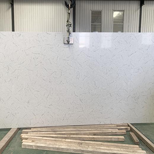 London grey Carrara white quartz countertop surface