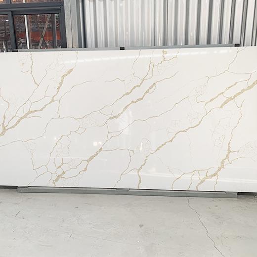 Wall covering quartz slab