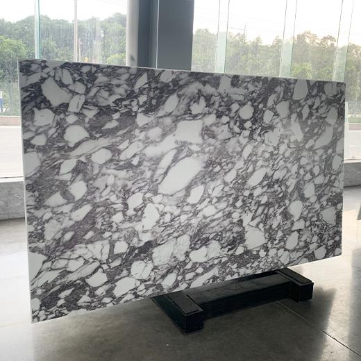 Grey marble artificial stone slab
